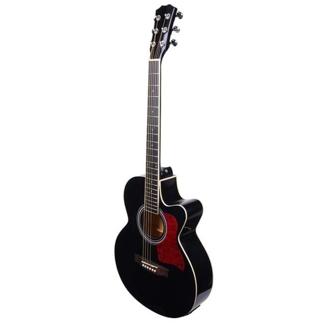 NN EAG SET BK GITARA ELEKTROAKUSTYCZNA + WZMACNIACZ GITAROWY ZESTAW CZARNA