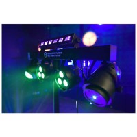 LIGHT4ME BELKA LED PAR FLOWER BALL LASER UV STROBE MULTIEFEKT OŚWIETLENIE DISCO