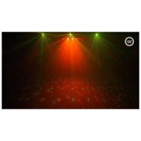 LIGHT4ME BELKA LED PAR DERBY LASER MULTIEFEKT MULTIEFEKT ŚWIETLNY ZESTAW OŚWIETLENIE DISCO