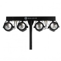 LIGHT4ME BELKA LED COB PAR 4x30W STATYW POKROWIEC ZESTAW OŚWIETLENIOWY