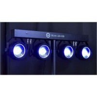 LIGHT4ME BELKA LED COB PAR 4x30W STATYW POKROWIEC ZESTAW OŚWIETLENIOWY