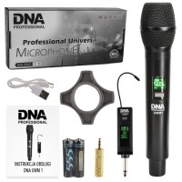 DNA UWM 1 560-590 MHz BEZPRZEWODOWY MIKROFONOWY SYSTEM NAGŁOŚNIENIA DO KOMPUTERA