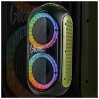 V-TONE beFree BEZPRZEWODOWY GŁOŚNIK PRZENOŚNY KOLUMNA Z MIKROFONEM AKUMULATOR BT USB SD LED