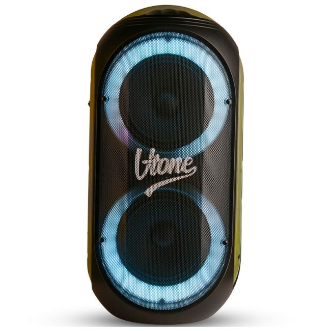 V-TONE beFree BEZPRZEWODOWY GŁOŚNIK PRZENOŚNY KOLUMNA Z MIKROFONEM AKUMULATOR BT USB SD LED