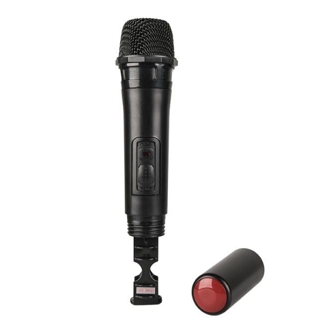 V-TONE beFree BEZPRZEWODOWY GŁOŚNIK PRZENOŚNY KOLUMNA Z MIKROFONEM AKUMULATOR BT USB SD LED