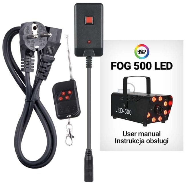 LIGHT4ME FOG 500 LED WYTWORNICA DYMU