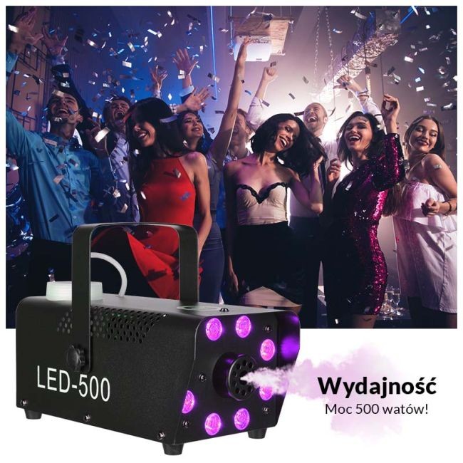 LIGHT4ME FOG 500 LED WYTWORNICA DYMU