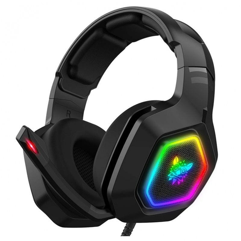 ONIKUMA K10 SŁUCHAWKI GAMINGOWE DLA GRACZY RGB LED Z MIKROFONEM