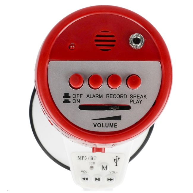 LTC MEGA35USB MEGAFON WZMACNIACZ GŁOSU SYRENA USB BLUETOOTH AUX MICRO SD SZCZEKACZKA