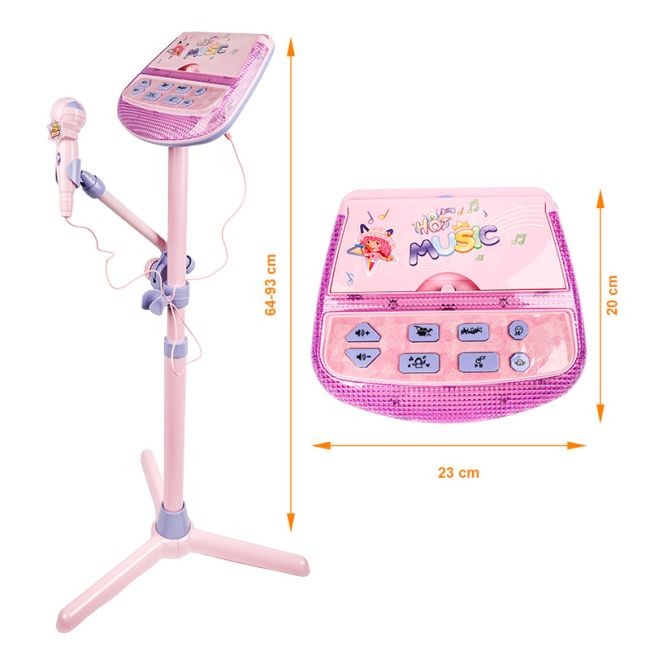 NN KSET ZESTAW KARAOKE DLA DZIECI ODTWARZACZ MP3