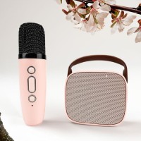 NN PM1 BEZPRZEWODOWY PRZENOŚNY ZESTAW KARAOKE MIKROFON GŁOŚNIK