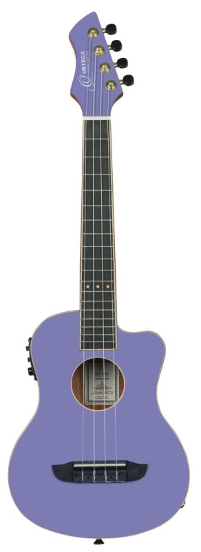 ORTEGA RUHZT-CE-VP UKULELE TENOROWE LAWENDOWE POKROWIEC