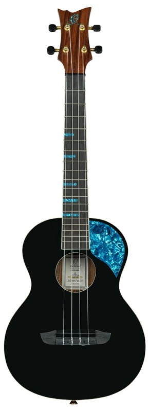 ORTEGA RUGH-BKT UKULELE TENOROWE CZARNE POKROWIEC