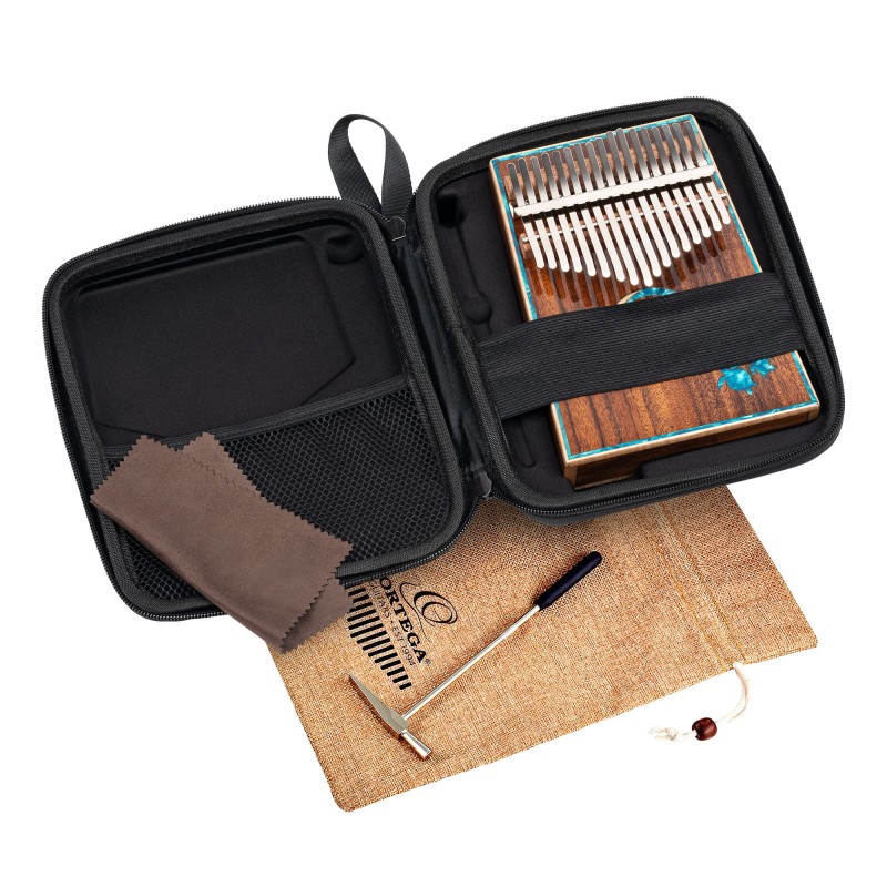 ORTEGA OKB30TH-ST 30TH ANNIVERSARY SEA TURTLE KALIMBA 17-TONOWA ZESTAW