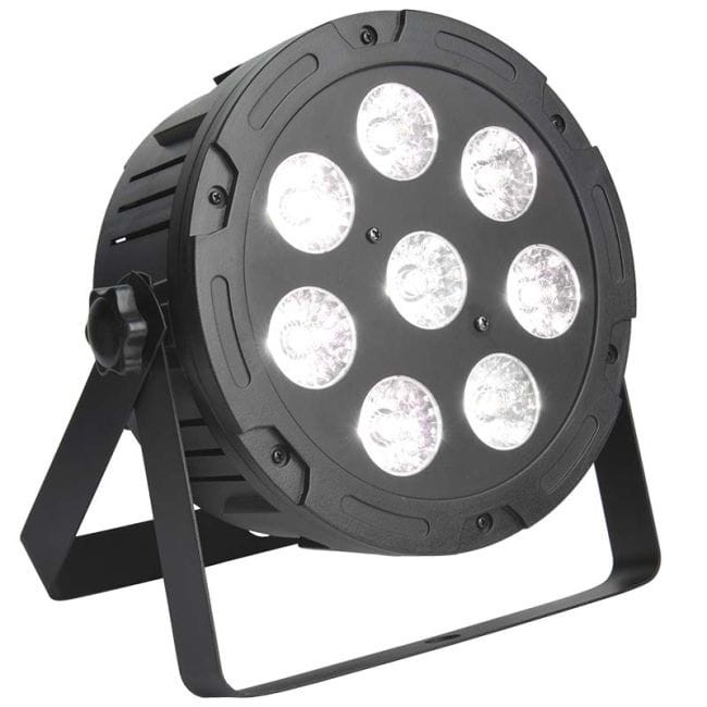 LIGHT4ME QUAD PAR 8X10W MKII RGBW LED SLIM PŁASKI