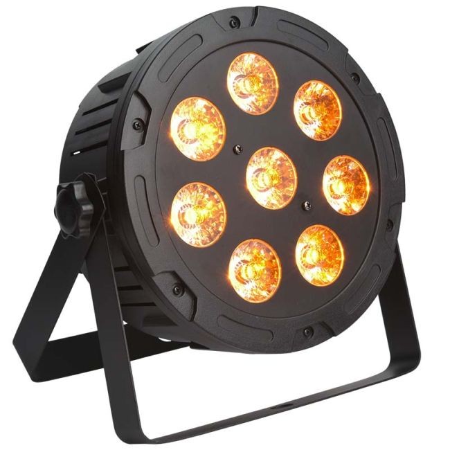 LIGHT4ME QUAD PAR 8X10W MKII RGBW LED SLIM PŁASKI