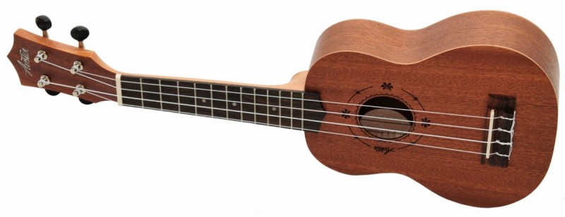 AOSTIN SAPELE UKULELE SOPRANOWE ZESTAW