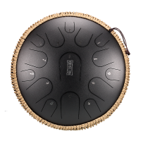 HLURU TB15-14-INKBLACK TONGUE DRUM 15 TON 14 HANDPAN CZARNY
