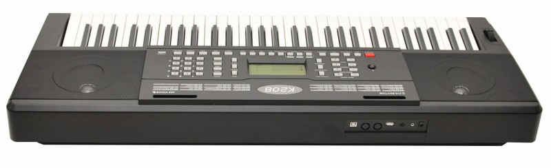 K208 KEYBOARD 61 KLAWISZY DYNAMICZNA KLAWIATURA USB MP3 MIC