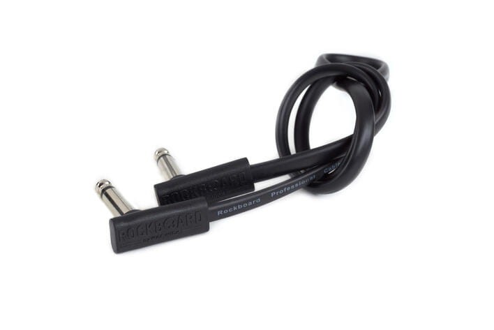 ROCKBOARD FLAT PATCH CABLE CAB PC F 30 BLK KABEL DO EFEKTÓW ZŁĄCZKA 30cm