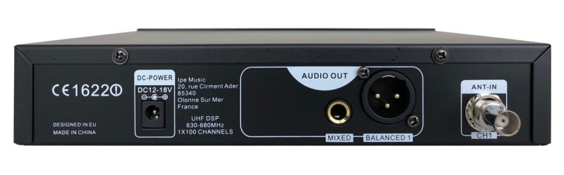 PRODIPE B210 SOLO DSP UHF SYSTEM BAZA + BODYPACK