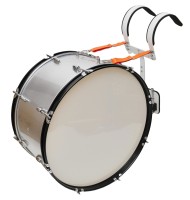 AD-107 SREBRNY BĘBEN MARSZOWY 22x12 Z NOSIDŁEM