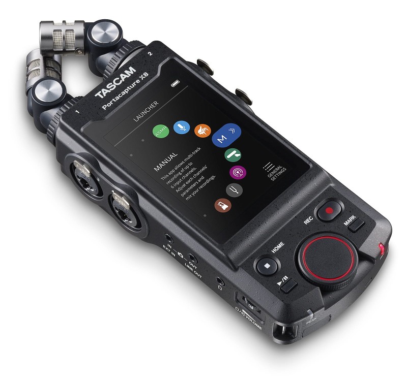 TASCAM PORTACAPTURE X8 REKORDER INTERFEJS AUDIO USB