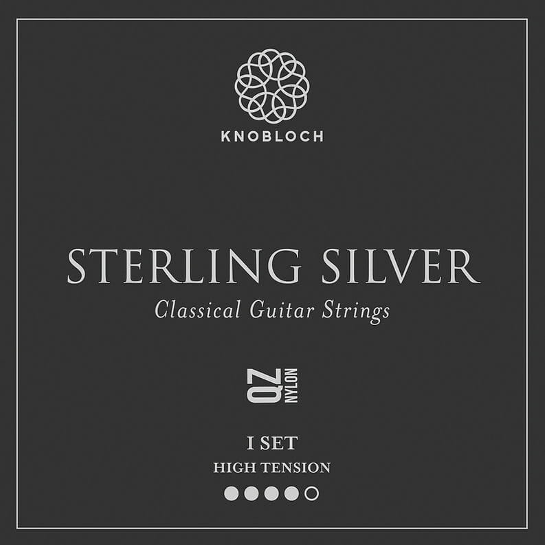 KNOBLOCH 500SSQ STERLING SILVER QZ NYLON HIGH TENSION NYLONOWE STRUNY DO GITARY KLASYCZNEJ