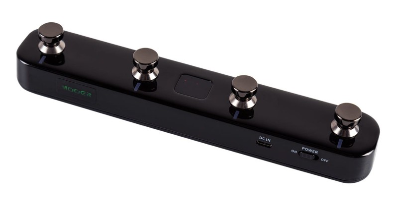 MOOER GTRS GWF4 BK WIRELESS FOOTSWICH BEZPRZEWODOWY PRZEŁĄCZNIK NOŻNY CZARNY