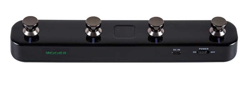 MOOER GTRS GWF4 BK WIRELESS FOOTSWICH BEZPRZEWODOWY PRZEŁĄCZNIK NOŻNY CZARNY