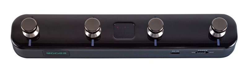 MOOER GTRS GWF4 BK WIRELESS FOOTSWICH BEZPRZEWODOWY PRZEŁĄCZNIK NOŻNY CZARNY