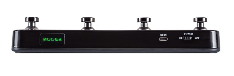 MOOER GTRS GWF4 BK WIRELESS FOOTSWICH BEZPRZEWODOWY PRZEŁĄCZNIK NOŻNY CZARNY