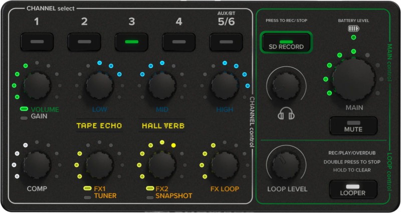 MACKIE SHOWBOX GŁOŚNIK BLUETOOTH AKUMULATOR MIKSER KOLUMNA AKTYWNA