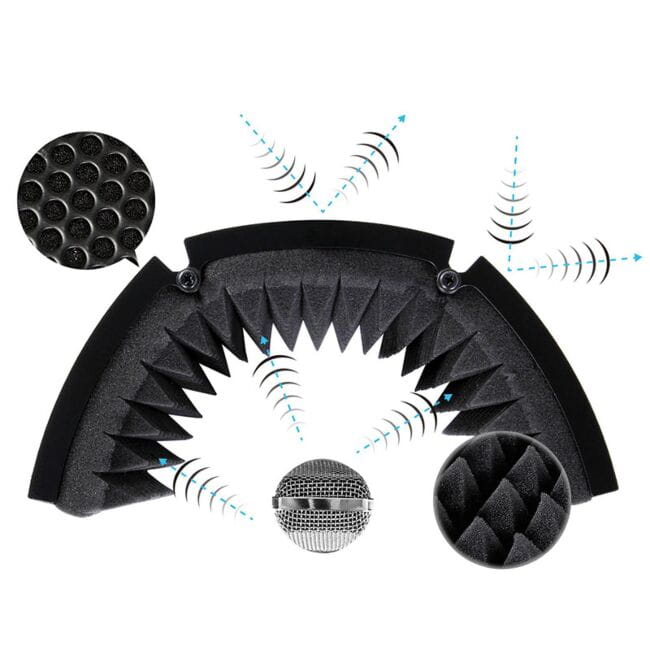 V-TONE AC1 KABINA AKUSTYCZNA EKRAN FILTR DO MIKROFONU