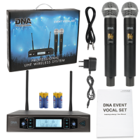 DNA EVENT VOCAL SET BEZPRZEWODOWY SYSTEM MIKROFONOWY DWA DO RĘKI