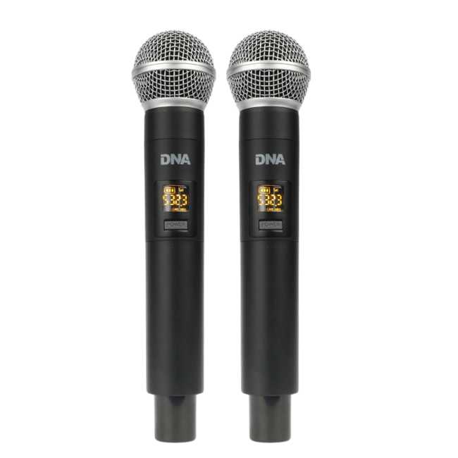 DNA EVENT VOCAL SET BEZPRZEWODOWY SYSTEM MIKROFONOWY DWA DO RĘKI