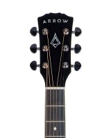 ARROW SILVER D BLK BLACK GITARA AKUSTYCZNA
