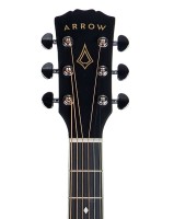 ARROW GOLD D BLK BLACK GITARA AKUSTYCZNA
