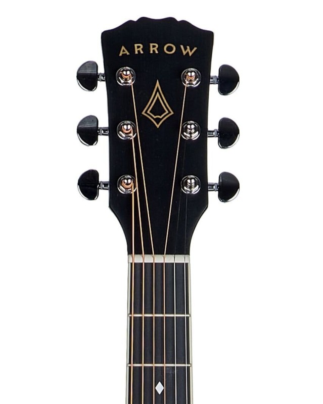 ARROW GOLD D BLK BLACK GITARA AKUSTYCZNA