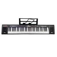 MQ 6151L KEYBOARD EDUKACYJNY PODŚWIETLANE KLAWISZE ORGANY DLA DZIECI DO NAUKI GRY MIKROFON