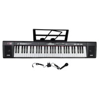 MQ 6151L KEYBOARD EDUKACYJNY PODŚWIETLANE KLAWISZE ORGANY DLA DZIECI DO NAUKI GRY MIKROFON