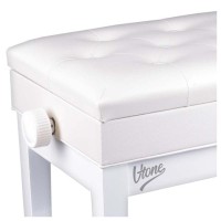 V-TONE ŁAWA 2 WH DO PIANINA ZE SCHOWKIEM BIAŁA