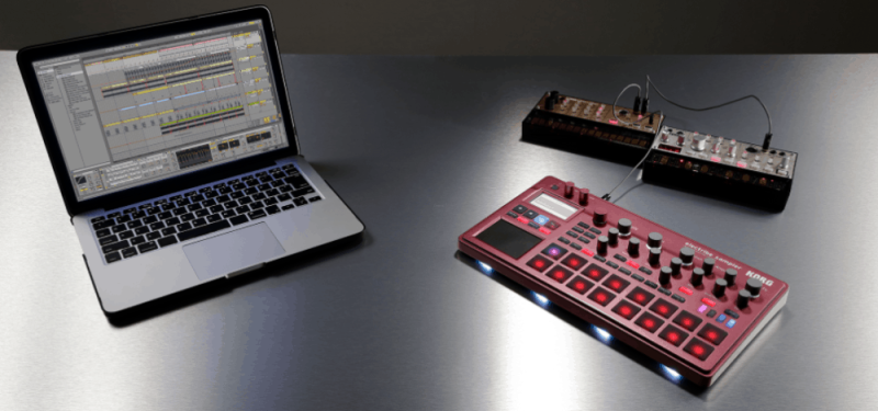 KORG ELECTRIBE 2 SAMPLER RED