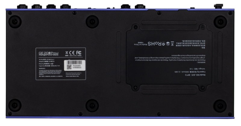 MOOER GE 200 PRO LI MULTIEFEKT GITAROWY Z AKUMULATOREM