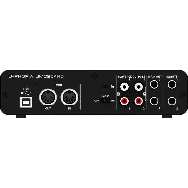 BEHRINGER UMC204HD INTERFEJS USB