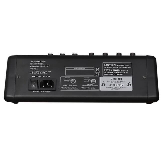 DNA HLC 4 MK2 ANALOGOWY MISKER DŹWIĘKU 4 KANAŁY USB MP3 BLUETOOTH PHANTOM DSP