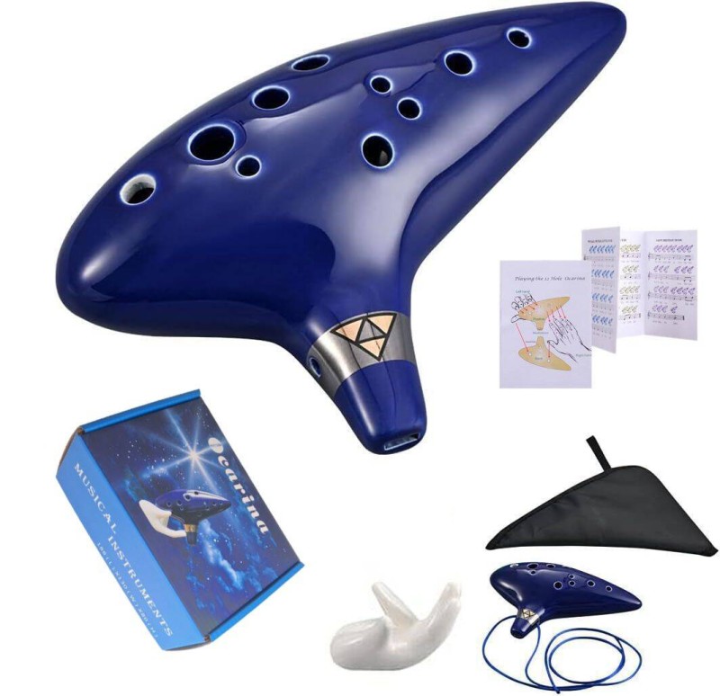 KERA 12SED-AC-001-BLUE NIEBIESKA OKARYNA CERAMICZNA