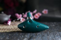 KERA 12SED-AC-001-GREEN MORSKA OKARYNA CERAMICZNA