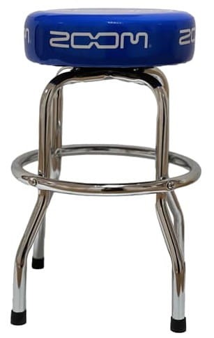 ZOOM BAR STOOL KRZESŁO DLA GITARZYSTY MUZYKA OBRACANE STOŁEK HOKER