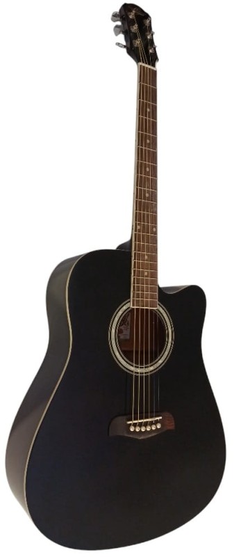 OSCAR SCHMIDT OD 45 C B PACK CZARNA GITARA AKUSTYCZNA Z POKROWCEM